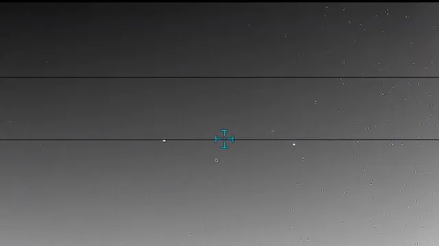 Infrared sensor video still of five lights over the western United States, 2021